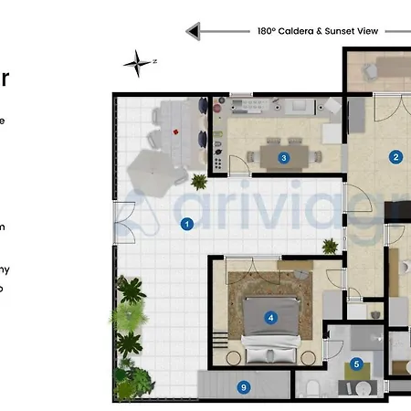 Captivating 2-bed In Imerovigli, Santorini *